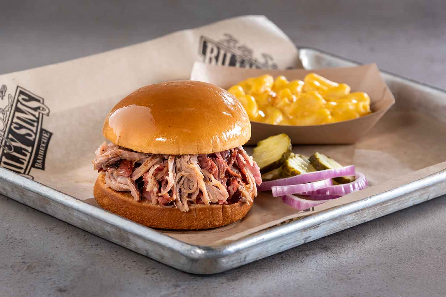 Pulled Pork Sandwich and Side - 20 Year Anniversary Deal